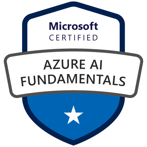 Microsoft Certified: Azure AI Fundamentals - November 24, 2022